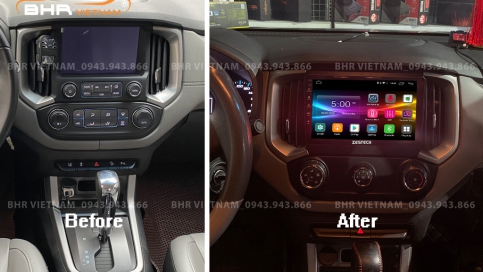Màn hình DVD Android xe Chevrolet Colorado 2017 - nay | Zestech Z800 Pro+